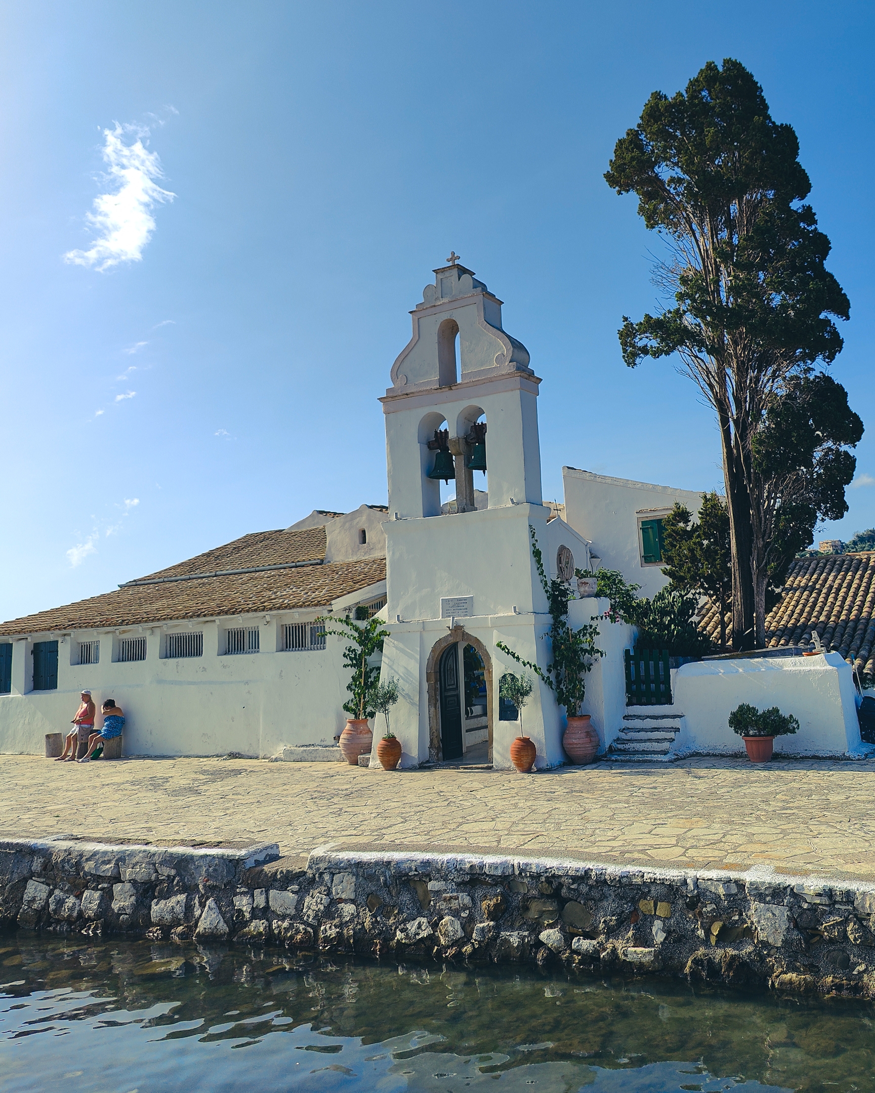 Greek Monastery taken at Corfu, Greece