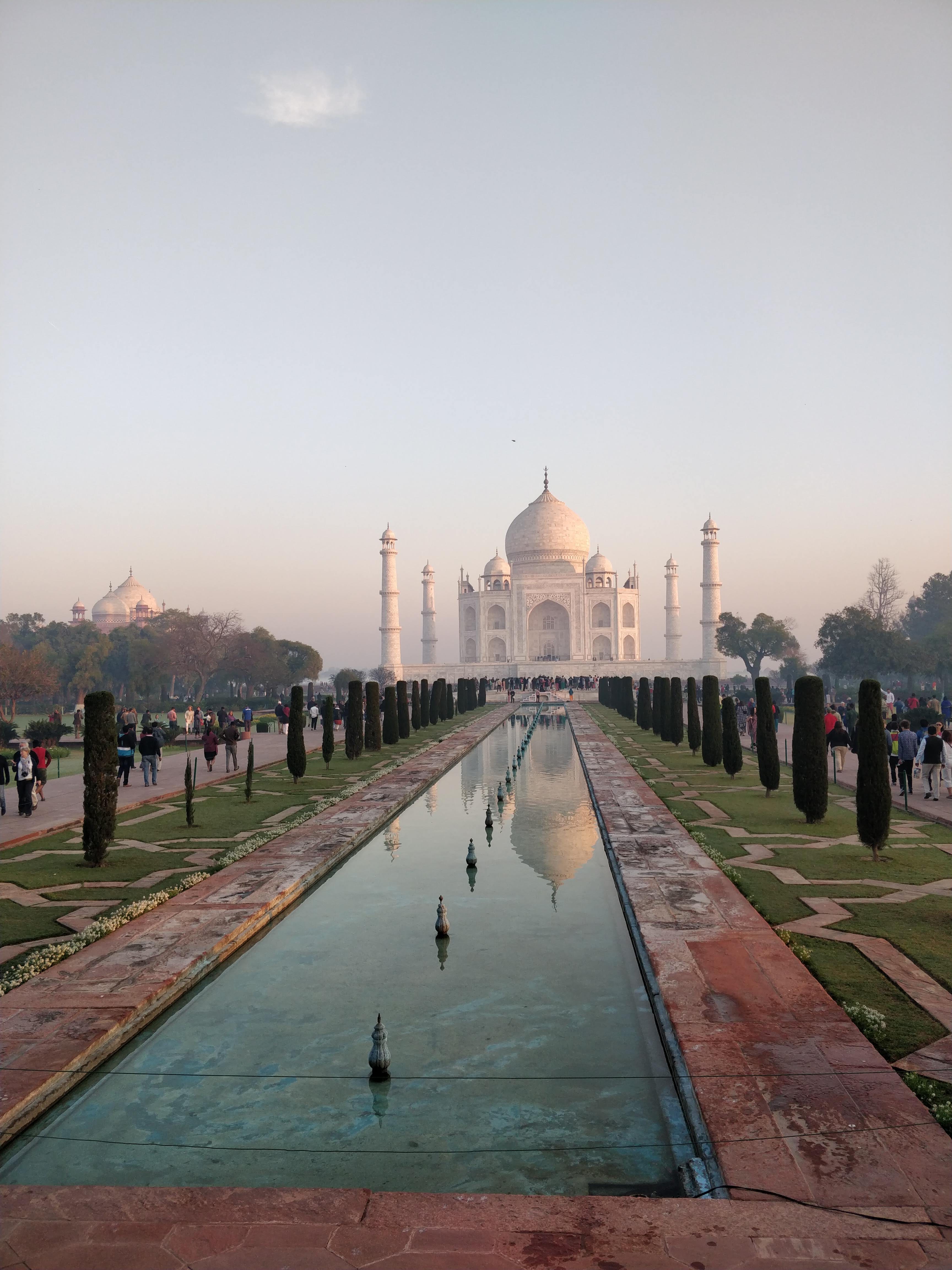 Taj Mahal Facade — India